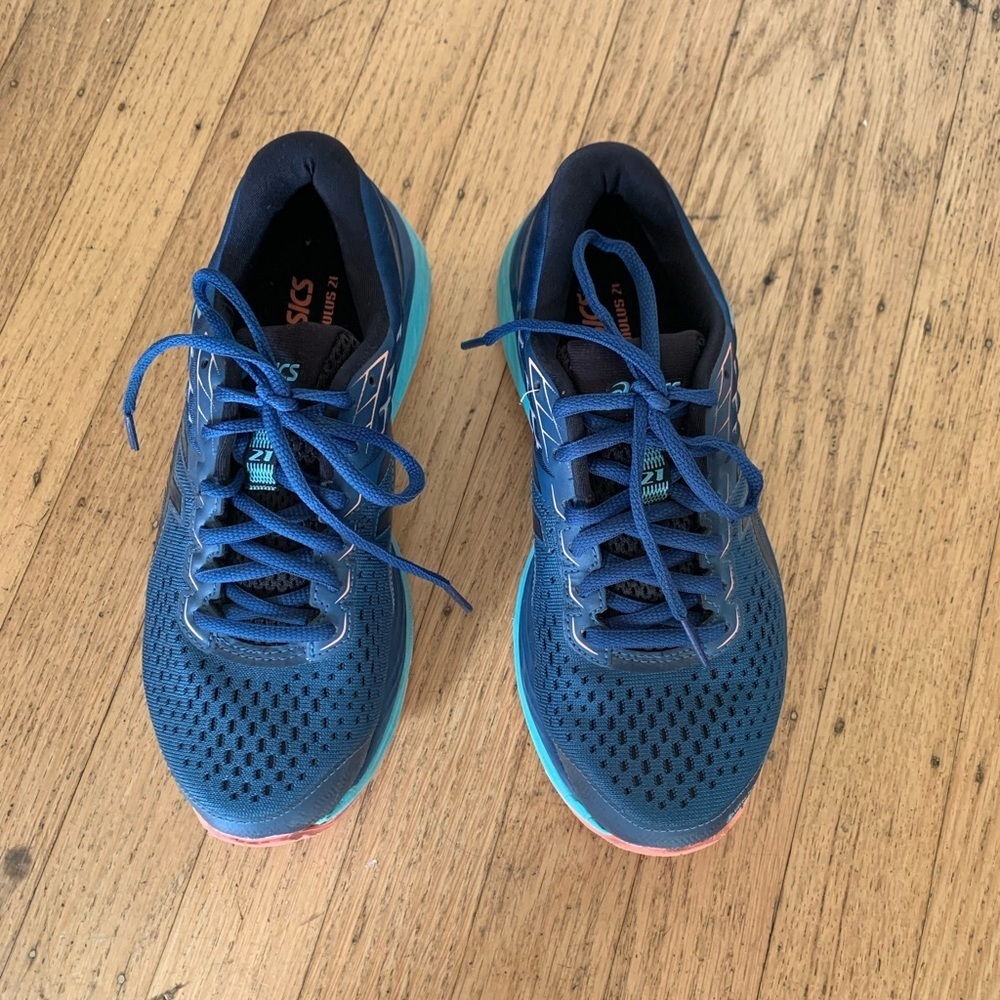 ASICS Gel Cumulus 21 Mako Blue with Gore-Tex - Picture 2 of 10